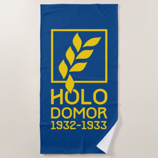 Serviette De Plage Holodomor (Devant)