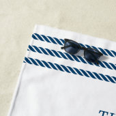 Serviette De Plage Homard côtier Bord de mer Vacances en famille (En situation)