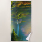 Serviette De Plage Home Sweet Home dans les bois (Devant)