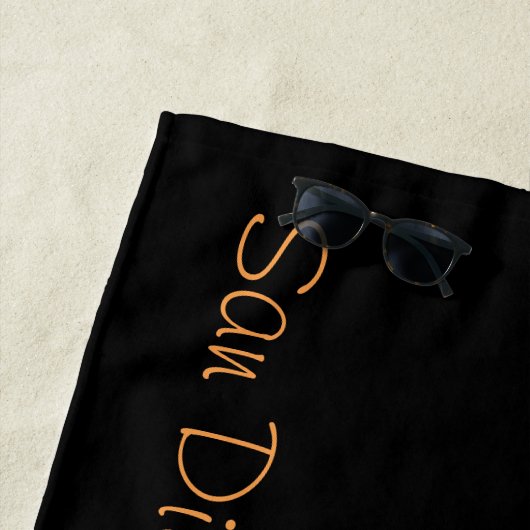 Serviette De Plage homme de surfer (En situation)