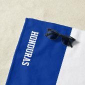 Serviette De Plage Honduras Drapeau splendide patriotique (En situation)