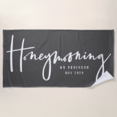 Serviette De Plage Honeymooning (Devant)