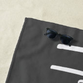Serviette De Plage Honeymooning (En situation)