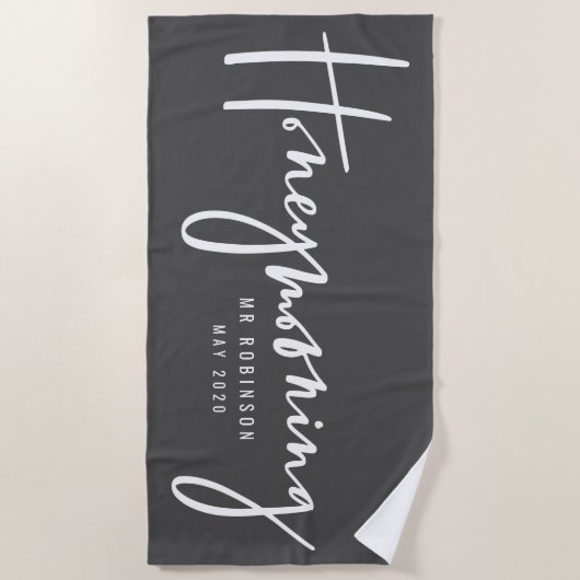 Serviette De Plage Honeymooning (Devant)