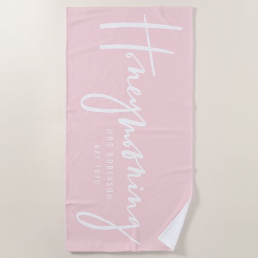 Serviette De Plage Honeymooning (Devant)