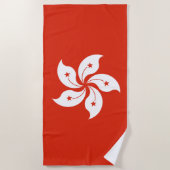 Serviette De Plage Hong Kong (Devant)