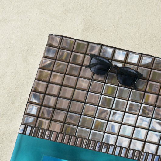 Serviette De Plage Honneur de main (En situation)