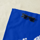 Serviette De Plage Horloge relaxante (En situation)
