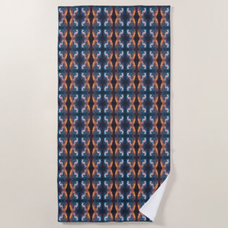 Serviette De Plage Horoscope chinois 2026 – Cheval de feu.4