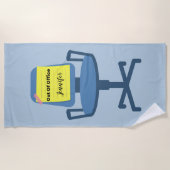 Serviette De Plage Hors Bureau (Devant)