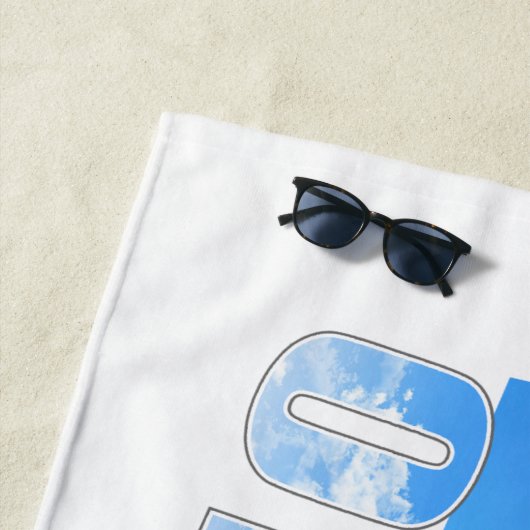 Serviette De Plage Hors route - 01 (En situation)