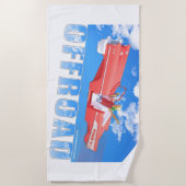 Serviette De Plage Hors route - 01 (Devant)