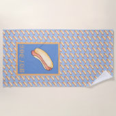 Serviette De Plage Hot dog (Devant)