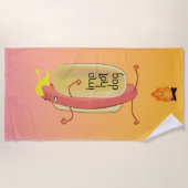 Serviette De Plage Hot Dog Oe Devil (Devant)