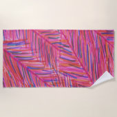 Serviette De Plage Hot Summer Nights (Devant)