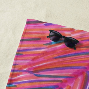Serviette De Plage Hot Summer Nights
