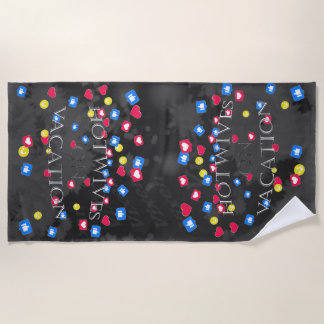 Serviette De Plage Hotwives En vacances, tout le monde l'aime