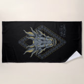 Serviette De Plage HOUSE of the Dragon | Skull Diamond Crest (Devant)