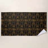Serviette De Plage HOUSE of the Dragon | Targaryen Stripe Pattern (Devant)