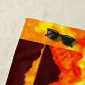 Serviette De Plage Hula Dancer  (En situation)