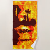 Serviette De Plage Hula Dancer  (Devant)