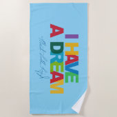 Serviette De Plage I have a dream (Devant)