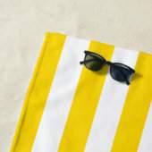 Serviette De Plage I Should Be So Lucky Cute Cabana Stripe Pool Party (En situation)