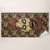 Serviette De Plage I zombis de cerveau (Devant)