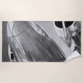 Serviette De Plage Icône d'aviation : Vue de -Fin (Devant)