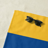 Serviette De Plage Icône de casque de football Go Bulldogs (En situation)