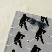 Serviette De Plage iDangle (hockey) (En situation)