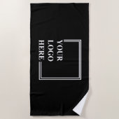 Serviette De Plage Idée cadeau, Anniversaire personnalisé Modèle actu (Devant)