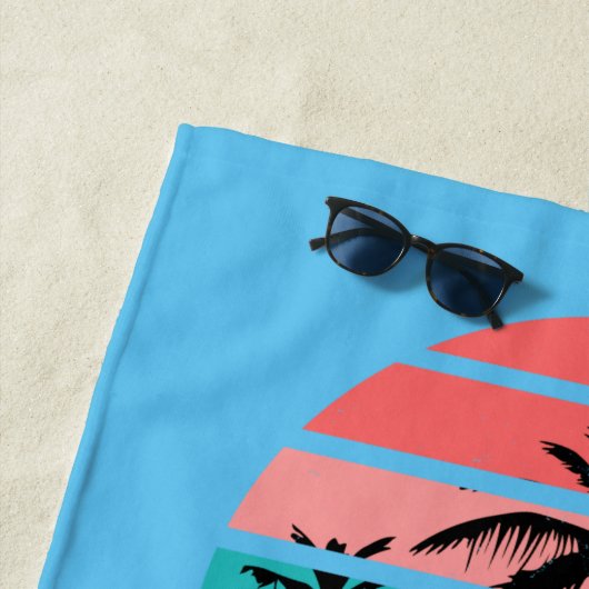 Serviette De Plage Idées de vacances d'été (En situation)