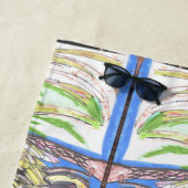 Serviette De Plage II COCONUTS par Adam Moyer (En situation)