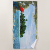 Serviette De Plage Îles des Caraïbes Vacances d'été (Devant)