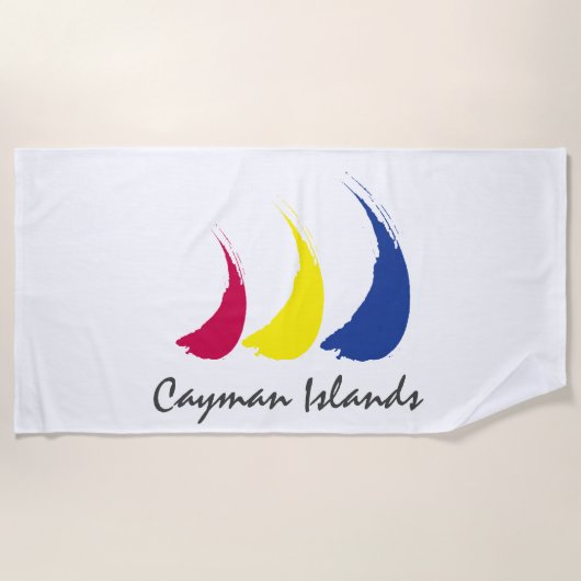 Serviette De Plage Îles sensationnelles de (Devant)