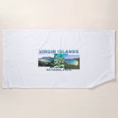 Serviette De Plage Îles Vierges d'ABH (Devant)