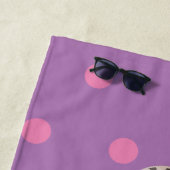 Serviette De Plage Illustration d'autruche pour bébé à couver mignon (En situation)