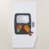 Serviette De Plage Illustration de Bento (Devant)