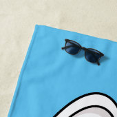 Serviette De Plage Illustration de citron cheesecake (En situation)