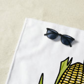 Serviette De Plage Illustration de dessin sur le maïs (En situation)