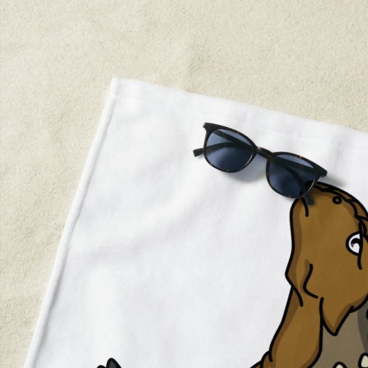 Serviette De Plage Illustration de dinosaure blindé Ankylosaurus (En situation)