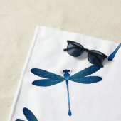Serviette De Plage Illustration de dragonfly (En situation)