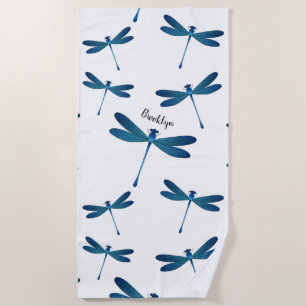 Serviette De Plage Illustration de dragonfly
