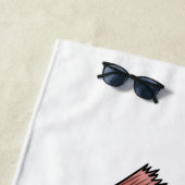 Serviette De Plage Illustration de la caricature d'oiseau perdrix en (En situation)