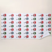 Serviette De Plage Illustration de la remontée mécanique (Devant)