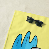 Serviette De Plage Illustration de Loon bird (En situation)