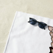 Serviette De Plage Illustration de Pangolin (En situation)