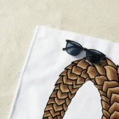 Serviette De Plage Illustration de pangolin à queue longue (En situation)