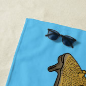 Serviette De Plage Illustration de poisson Pleco (En situation)